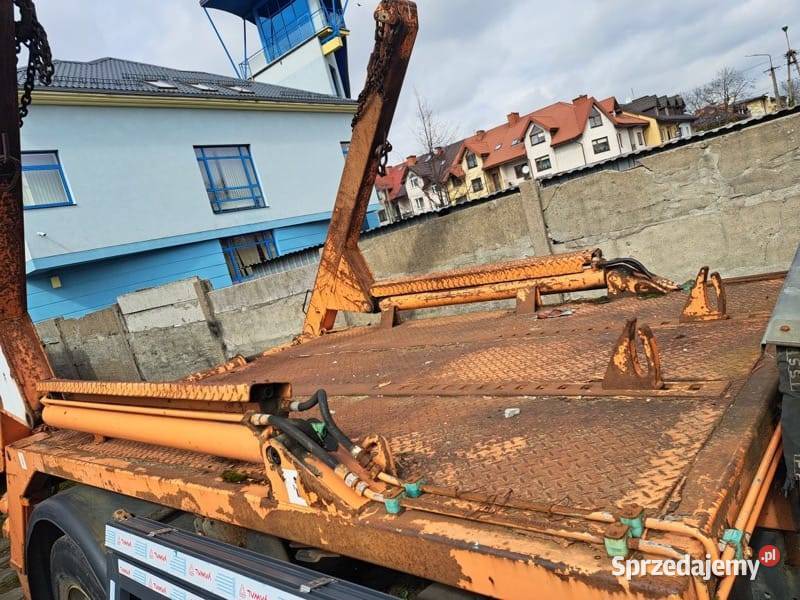 DAF LA LF55180 HDS Fassi bramowiec 2007 małopolskie