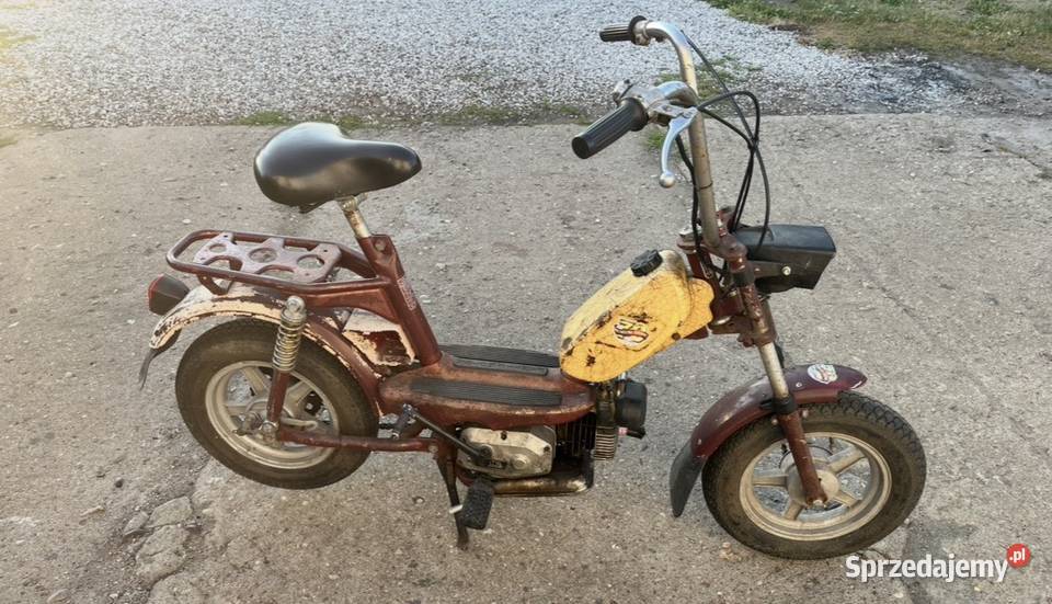 Sprawna włoska motorynka Fantic Lei 50 Minarelli Motoryzacja