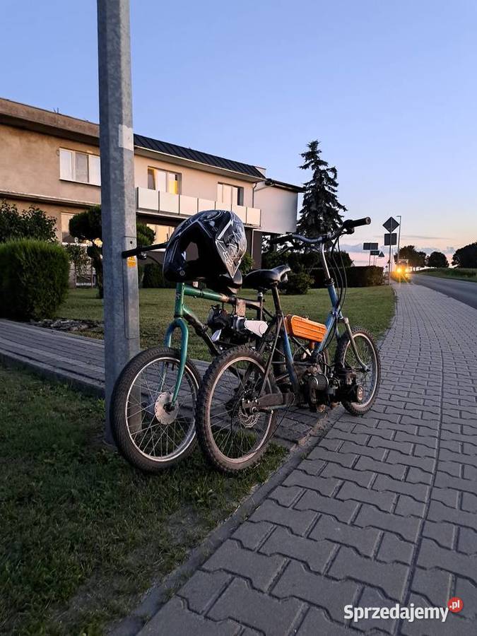 Rower z Silnikiem 60cc Wielka Wieś
