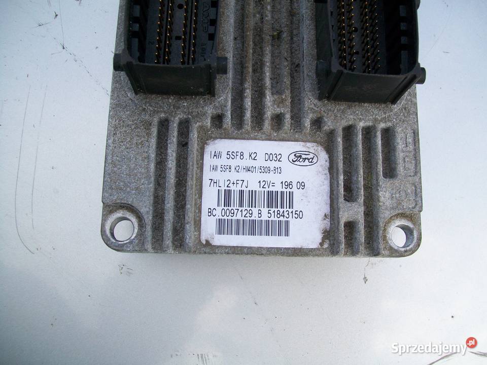 Ford KA Mk2 12 Zestaw startowy komputer