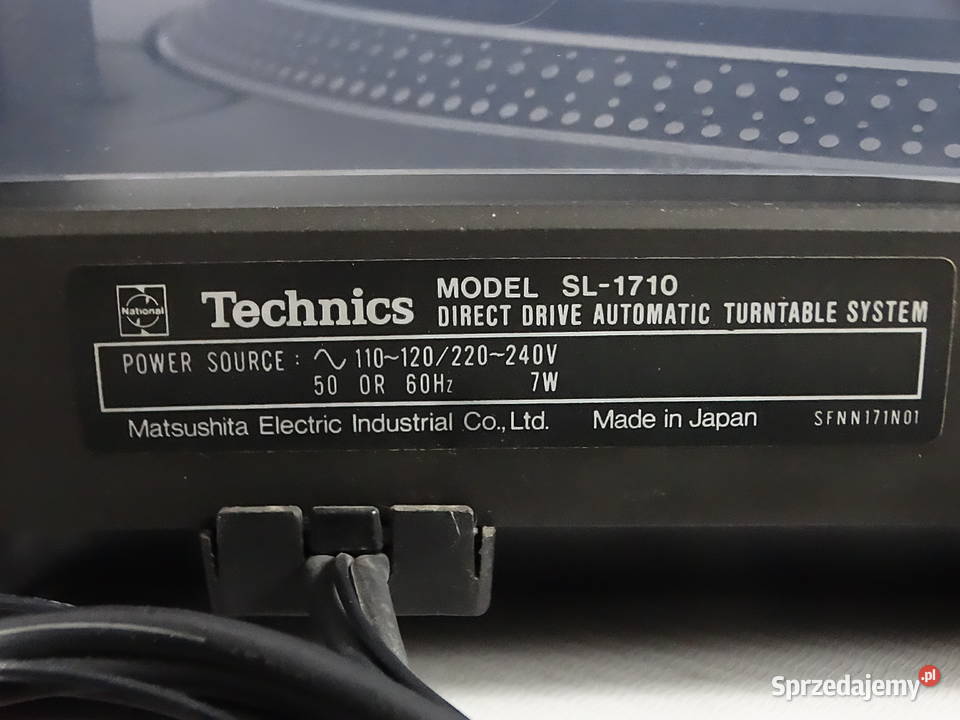 Gramofon Technics SL1710 Direct Drive Biłgoraj