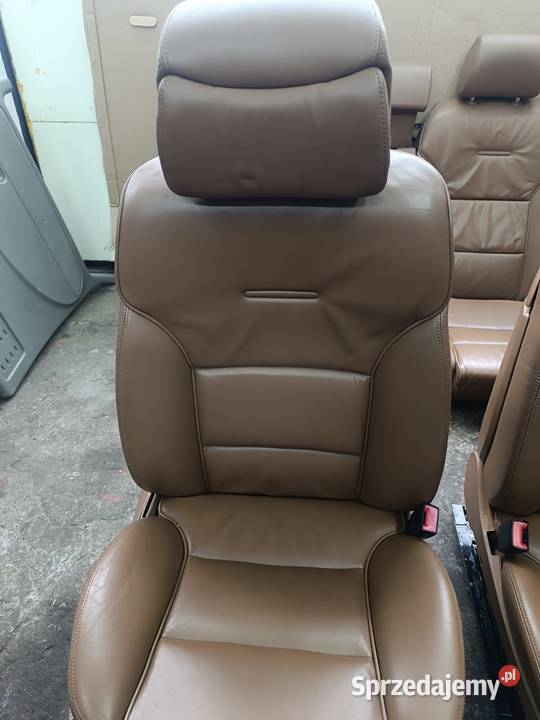 Audi A8 D3 40 TDI Fotele kanapa wnętrze Amaretto