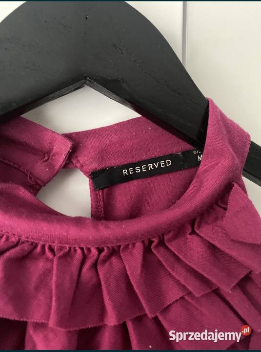 Bluzka Reserved z falbankami M Inny wzór Koniecpol