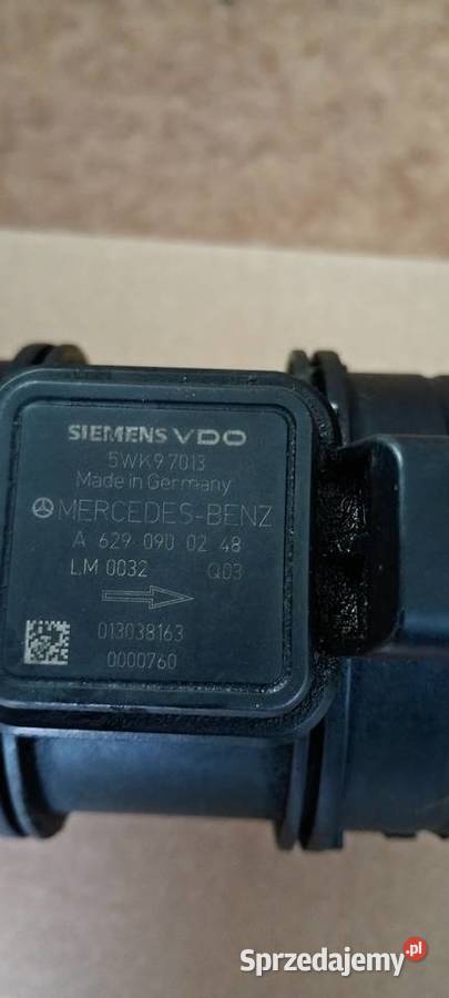 PRZEPŁYWOMIERZ MERCEDES W164 40 CDI A6290900248 osobowe