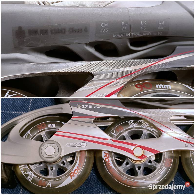 Rolki Rollerblade model Activa 90 XR 37 wkładki Piotrków Trybunalski