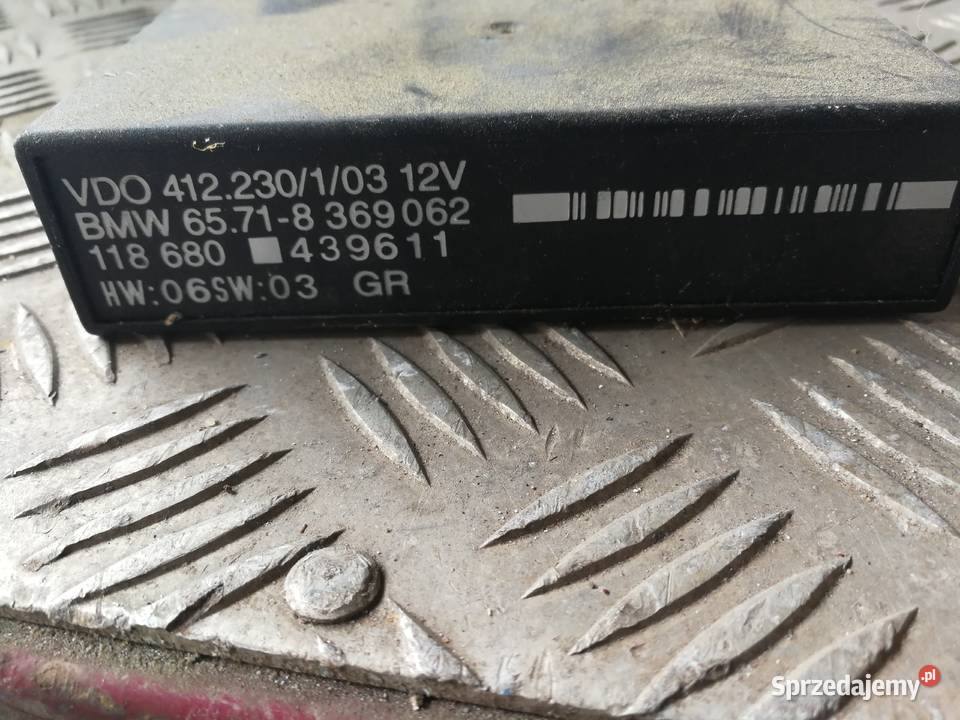 BMW E38 E39 moduł tempomatu 65718369062 mazowieckie Warszawa