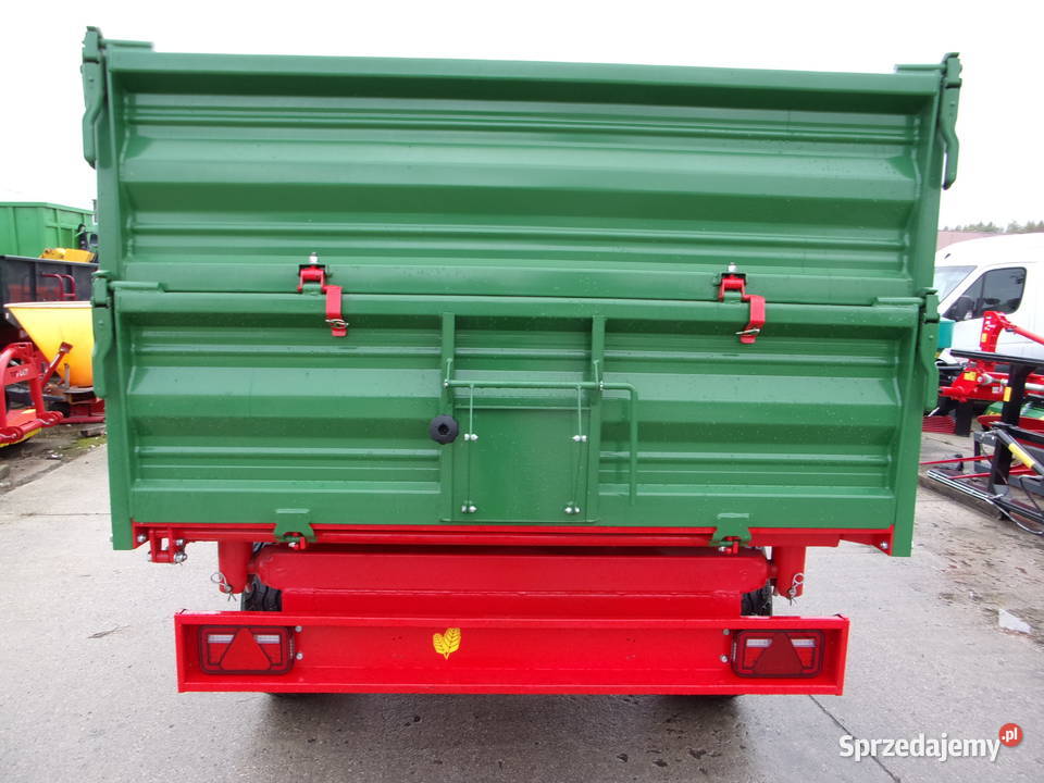 Przyczepa rolnicza 3t EuroMasz podwójne nadstawy Opoczno sprzedam