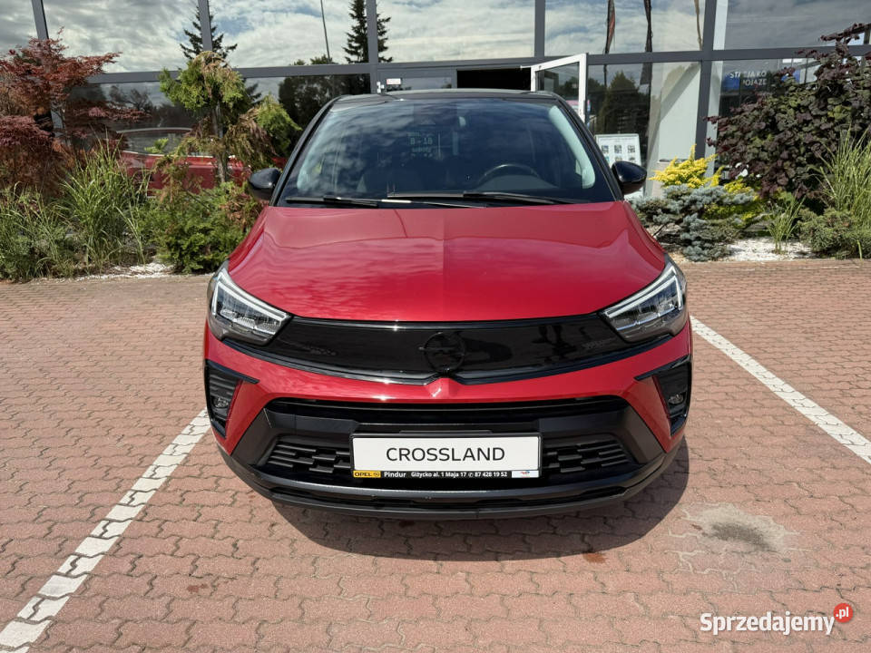 Opel Crossland GS Line 12 Turbo 130 czerwony Giżycko sprzedam