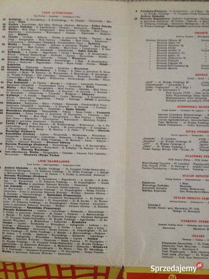 205 Plan Szczecina 1970 Szczecin