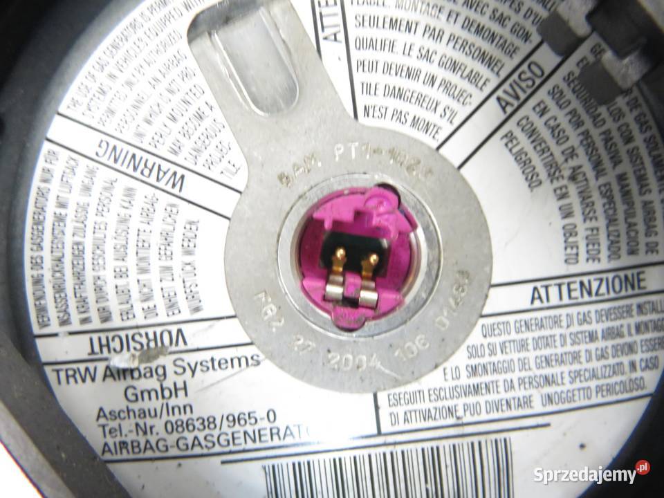 PODUSZKA KIEROWCY SEAT ALTEA 5P1 05P0880201G