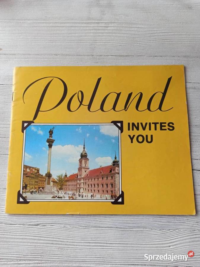 Poland Invites You LOT ORBIS ulotka przewodnik Bielsko-Biała