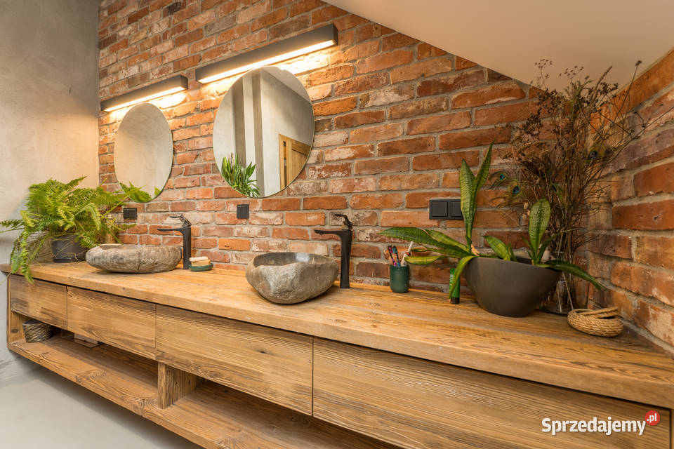 Szafka łazienkowa podwieszana stare drewno sprzedam