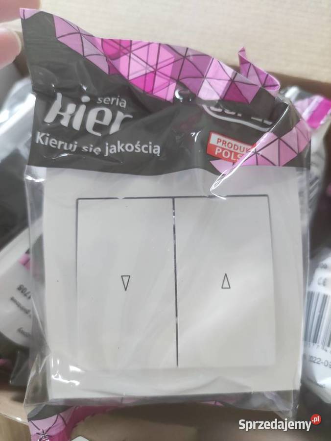 Włączniki żaluzjowe Ospel 9 kier biały Tuszyn