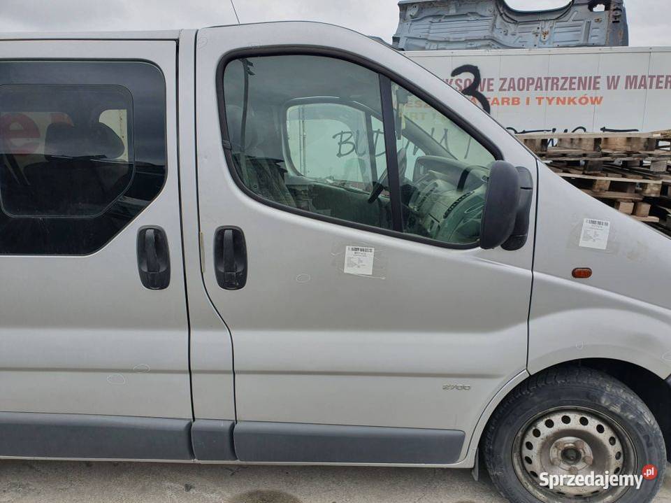 DRZWI PRAWE PRZÓD OPEL VIVARO II Z82U