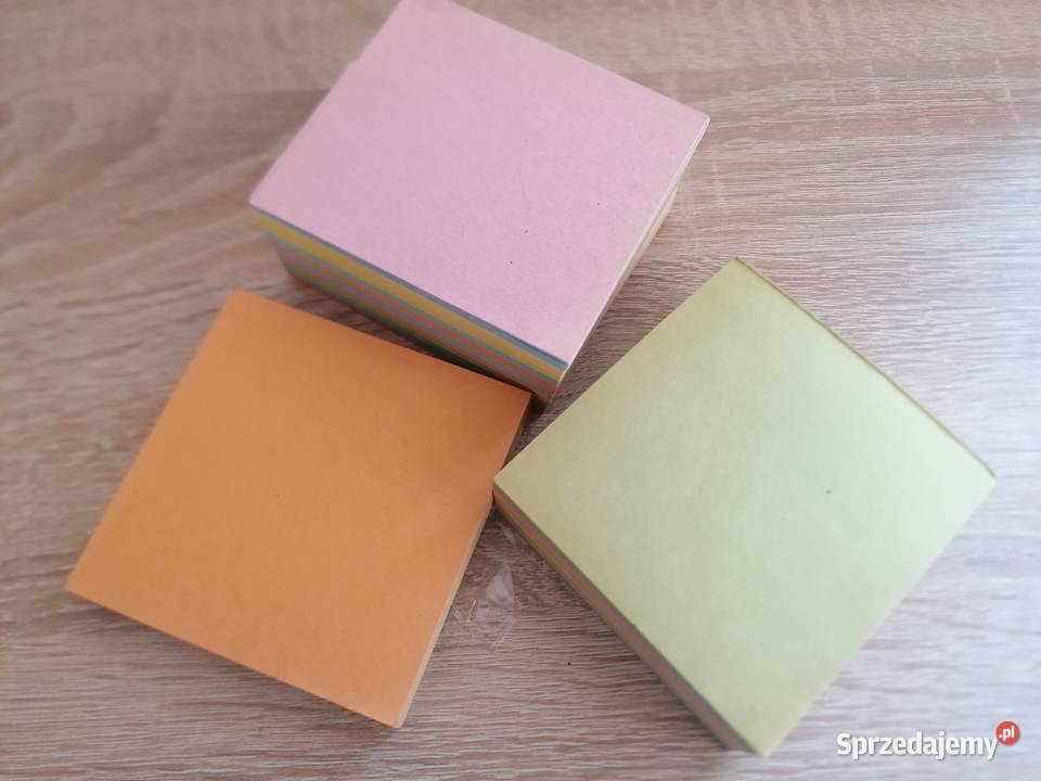 Karteczki kolorowe biurowe rozmiar 75x85 Łódź