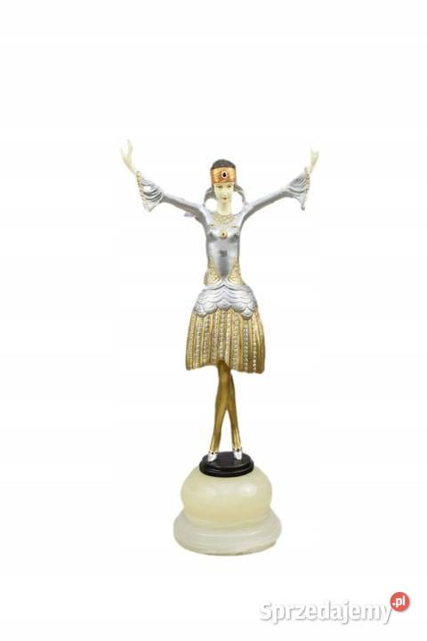 Tancerka Baletnica w Turbanie Figura z Brązu Kraków