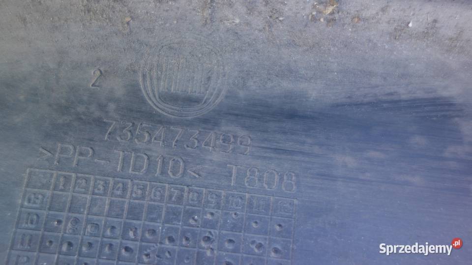 FIAT DOBLO II 2 ZDERZAK TYŁ TYLNY Ruda Śląska sprzedam