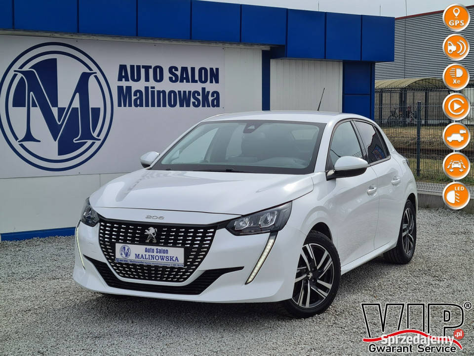 Peugeot 208 Navi PDC Kamera Virtual Full Led elektryczne lusterka Wągrowiec