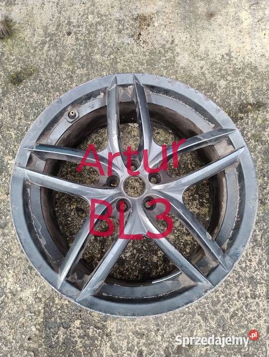 Alfa Romeo felgi Blackline III aka Quadrifoglio aluminiowe Samochodowe Samochodowe Kwidzyn