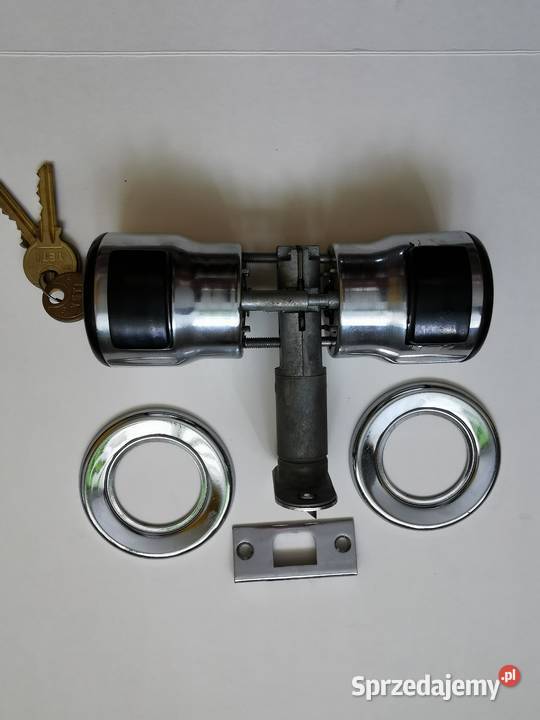 Zamek wpuszczany z przyciskiem w gałce LOB Wrocław