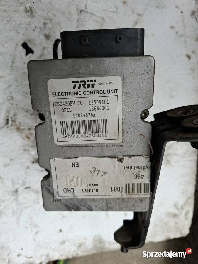 Pompa Hamulcowa Opel Vectra C 20D Wisznice sprzedam