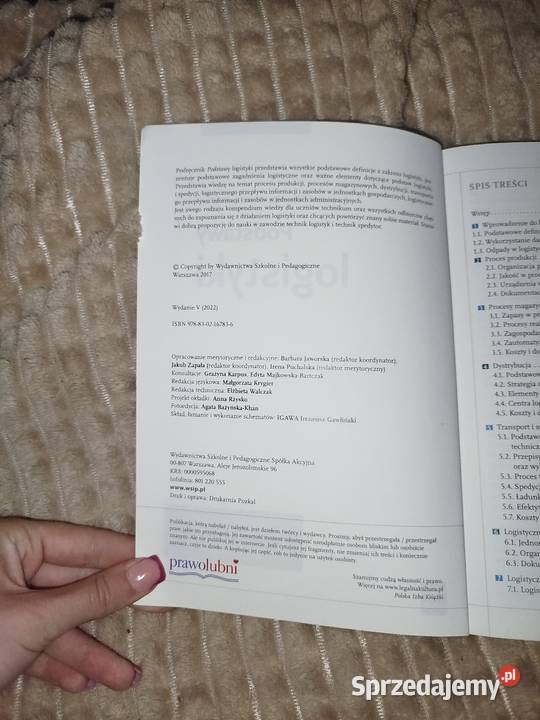 Podręcznik podstawy logistyki Tczew