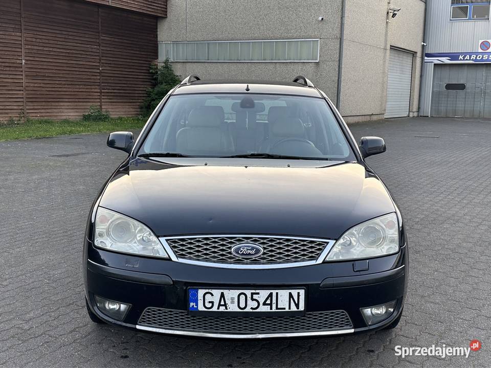 Ford Mondeo 20 tdci 5l100 czarny wielkopolskie