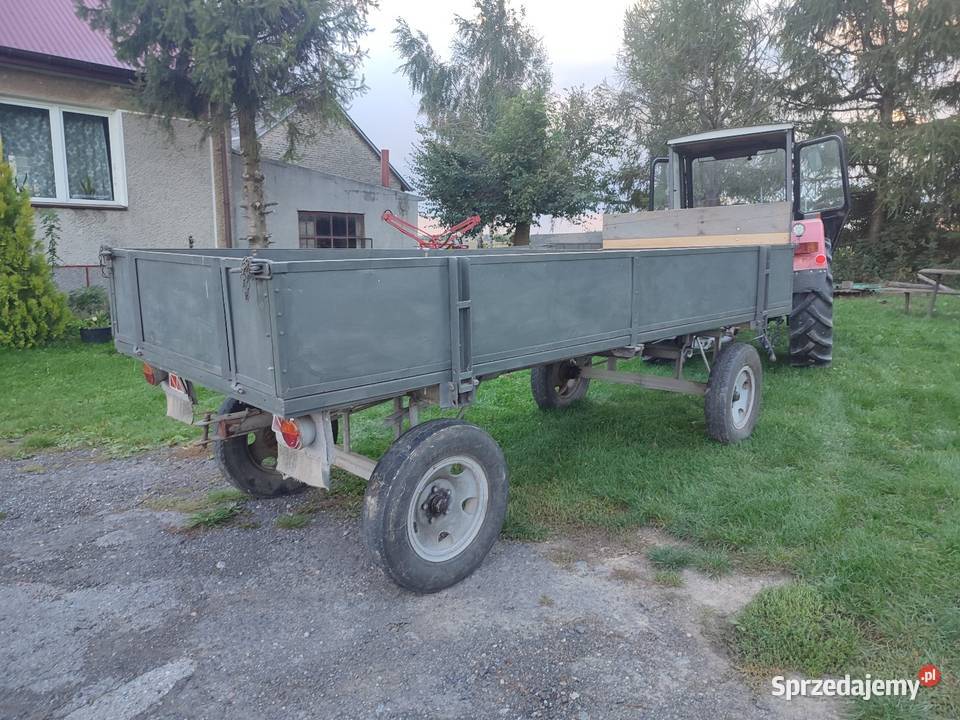 Przyczepa 2 osiowa wóz Cianowice
