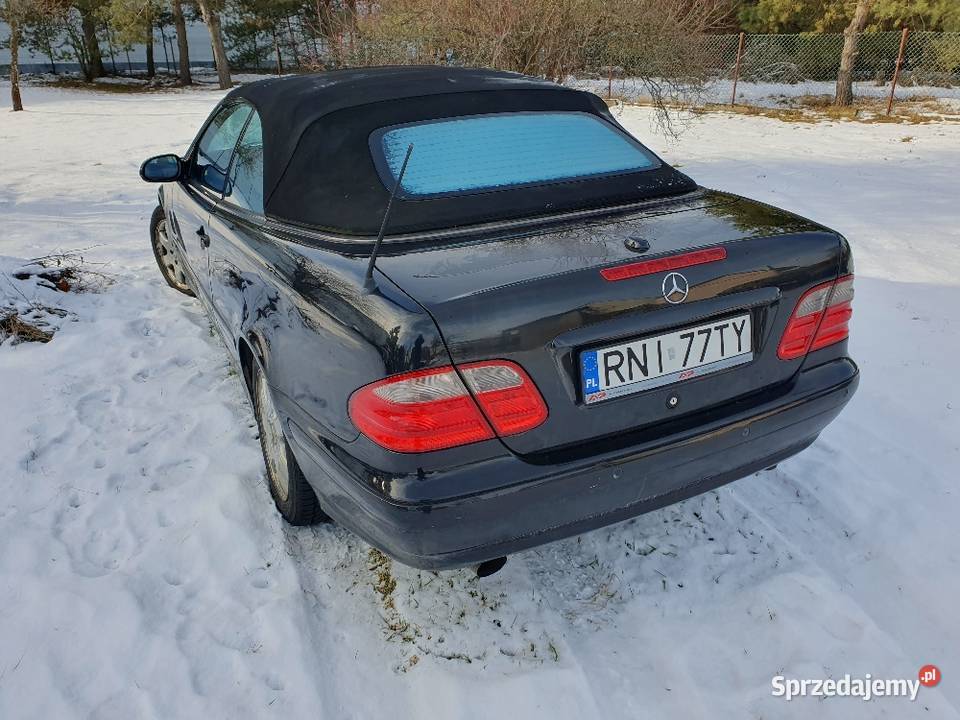 Mercedes CLK kabriolet 20 kompresor z LPG sprzedam