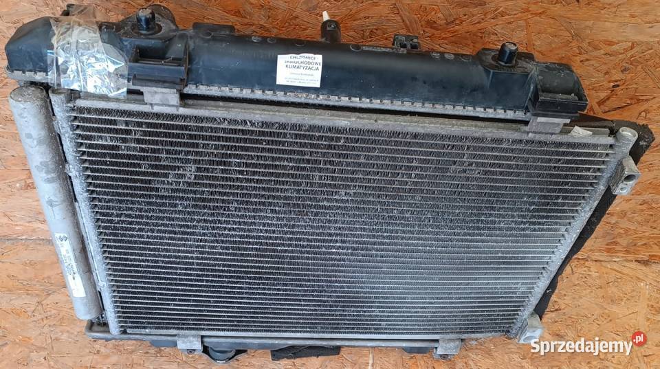 CHŁODNICA KLIMATYZACJI WENTYLATOR OPEL AGILA B