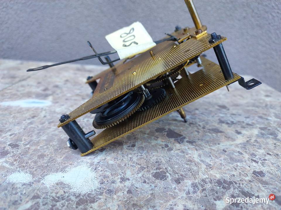 805 Mechanizm starego zegara Schmeckenbecher H65 Pozostałe Tczew
