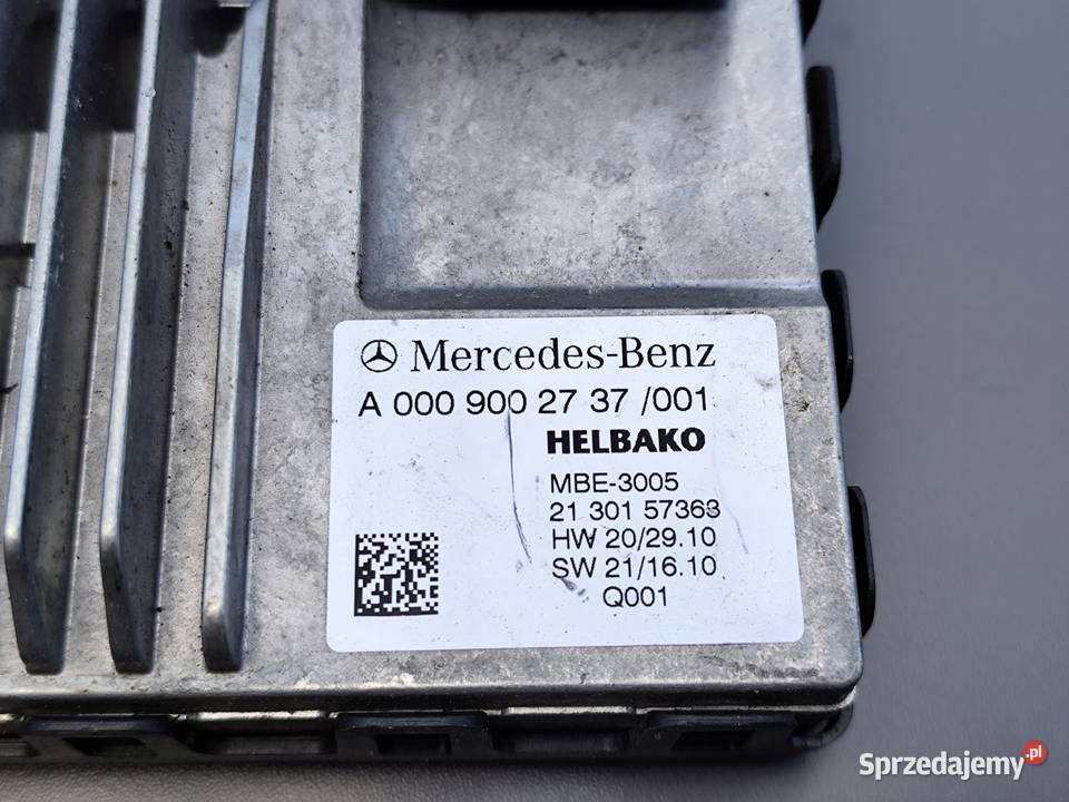STEROWNIK KOMPUTER MODUŁ BATERII MERCEDES terenowe Komputery Przemęt