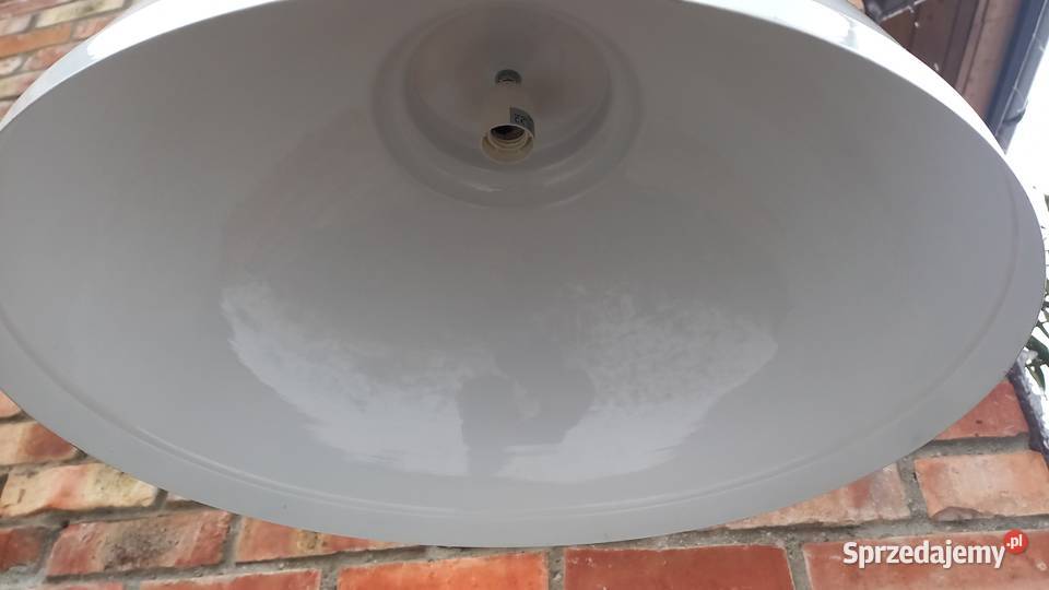 Żyrandol Industrialny loft Metalowy biały Lampa Gawroniec