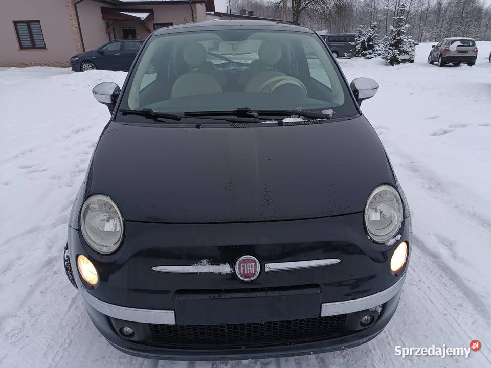 Fiat 500 turbo 900cc SZYBER DACH poduszka powietrzna Podkonice Miejskie sprzedam