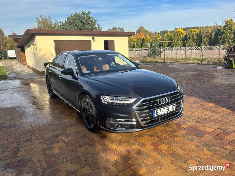 Audi A8 bogata wersja niski przebieg PEŁNA łódzkie Bełchatów