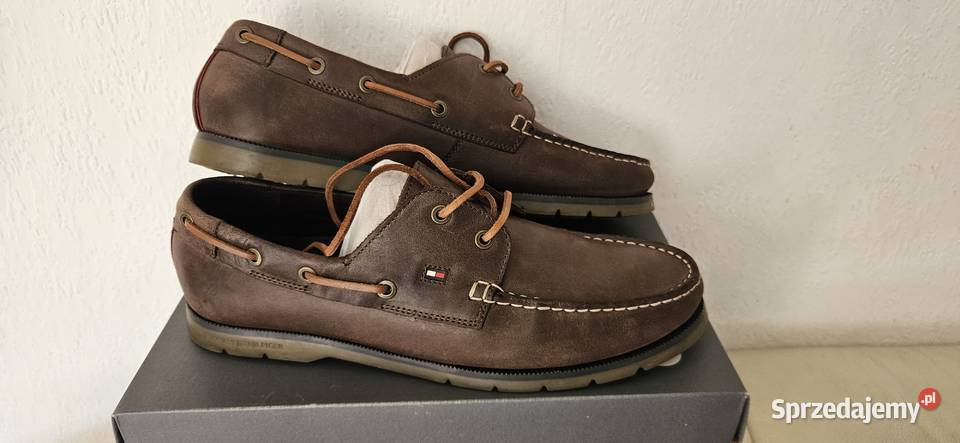 Tommy Hilfiger 43 buty mokasyny trzewiki skóra Półbuty Warszawa