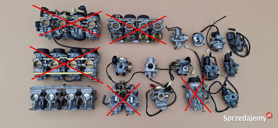 HONDA YAMAHA SUZUKI GAŻNIKI MOTOCYKLOWE RÓŻNE Bieleń