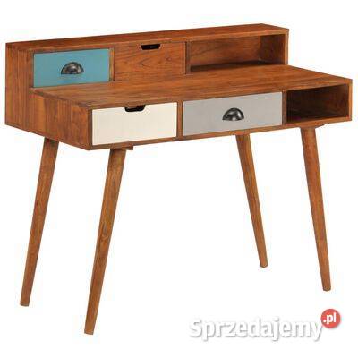 vidaXL Biurko 110x50x90 lite drewno Biurka mazowieckie Warszawa