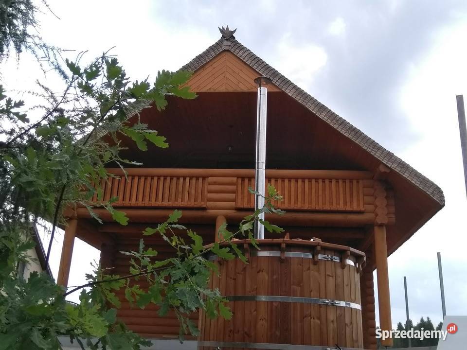 Gorąca Beczka Kąpielowa z Thermo Drewna Balia