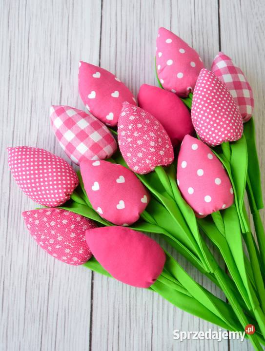 Bukiet 11 tulipanów Tulipany bawełniane Tulipany Pozostałe