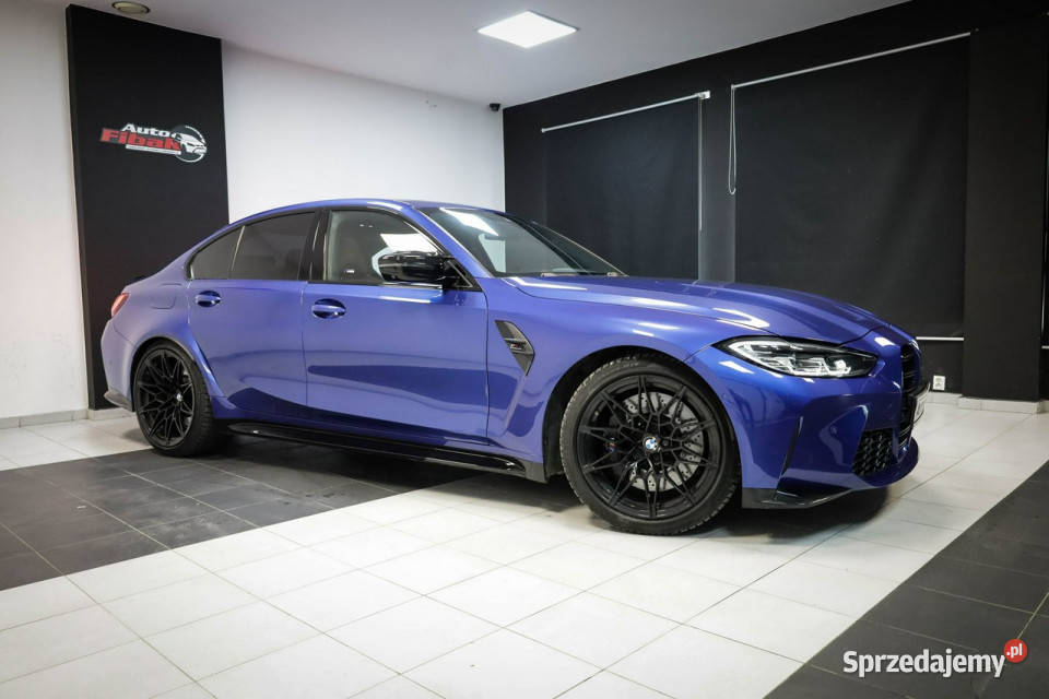 BMW M3 CompetitionxDriveSalon PolskaI elektrycznie ustawiane fotele łódzkie Konstantynów Łódzki
