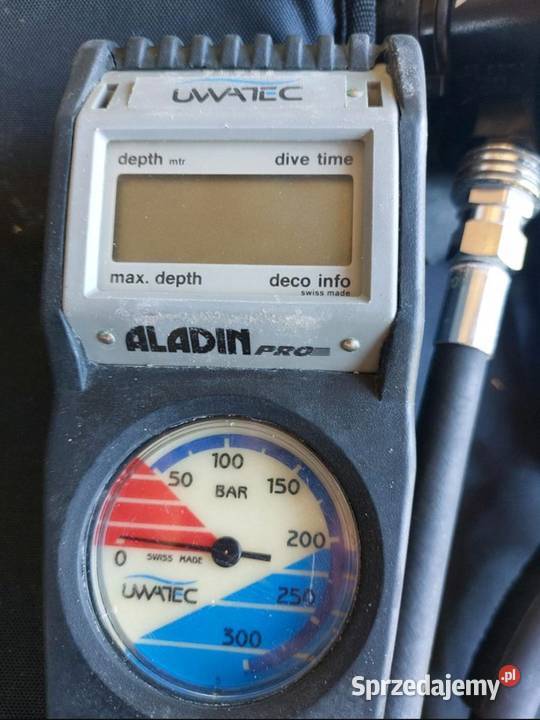 Regulator Beuchat VX 200 z komputerem Aladin Pro Mielec