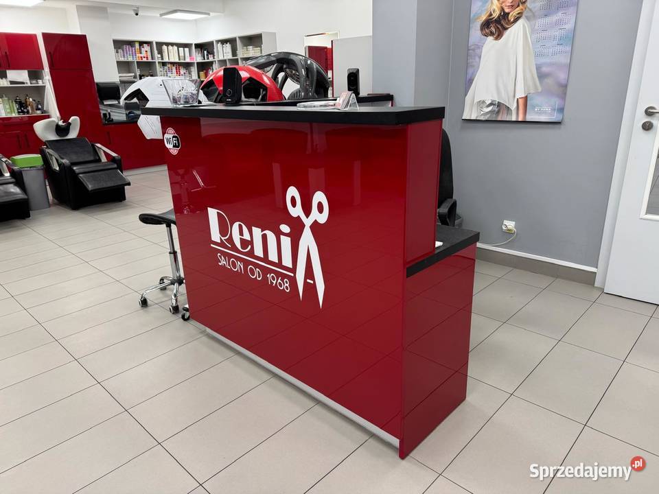 Recepcja do salonu fryzjerskiego kosmetycznego Jaworzno