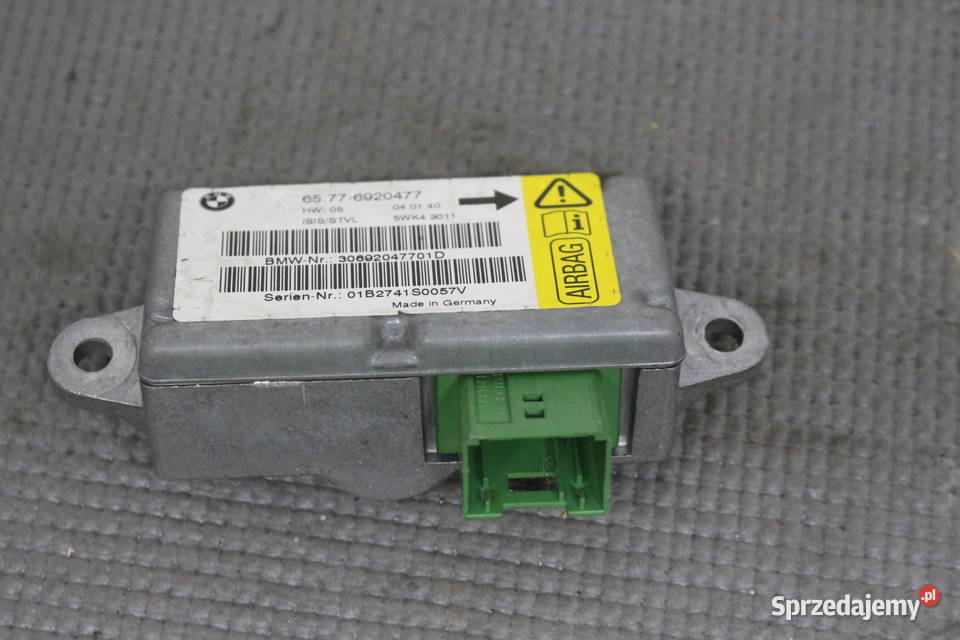 BMW 7 E65 E66 SENSOR PODUSZEK 6577 6920477 dolnośląskie Prochowice