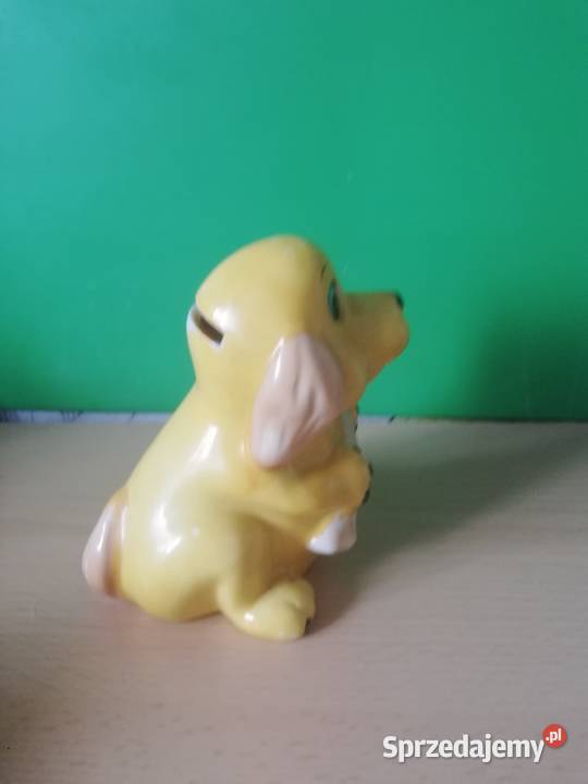 Porcelana piesek z lat PRL Warszawa sprzedam