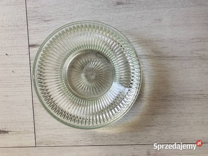 Podstawki spodki salaterki talerze PRL małe łódzkie Łódź