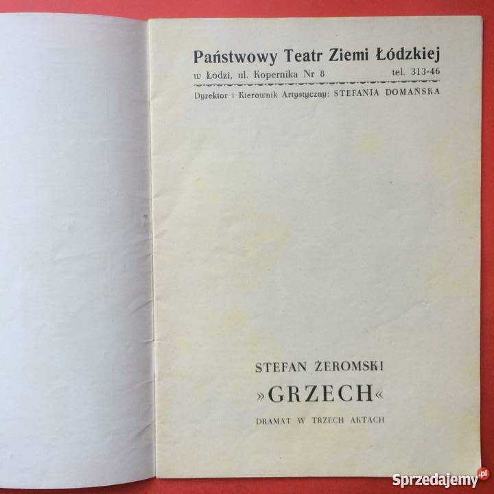 753 Program Grzech Żeromski Szczecin