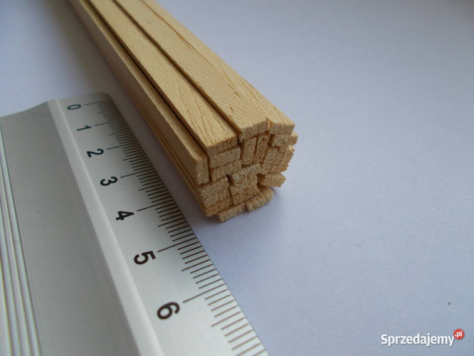 Deski deseczki kołki modelarskie balsa drewno Modelarstwo Ruda Śląska