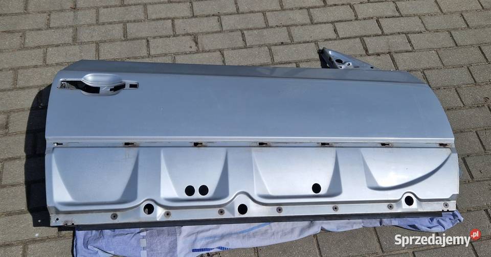 MERCEDES W140 CL COUPE drzwi prawe srebrne Bydgoszcz
