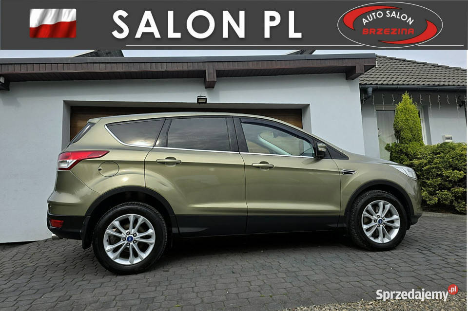 Ford Kuga automat hak panorama dach II 2012 światła do jazdy dziennej